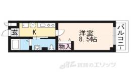 フラッティＫ＆Ｓ間取り図面