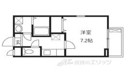メゾン北花山間取り図面