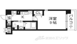 リーガル京都四条河原町通り間取り図面