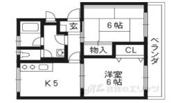 コトウォール夷川弐番館間取り図面