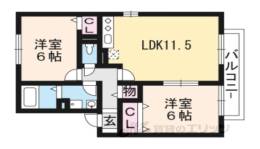 アルカディアＤ棟間取り図面