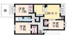 グランジョワ間取り図面