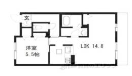 シャーメゾン御所ノ内本町間取り図面