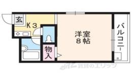 アパルトマン御所西間取り図面