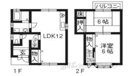 貸家間取り図面