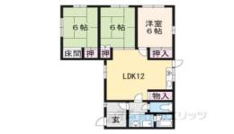 コーポ下鴨間取り図面