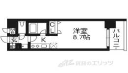 アドバンス京都四条堀川ノーブル間取り図面