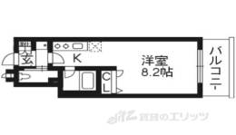 アドバンス京都四条堀川ノーブル間取り図面