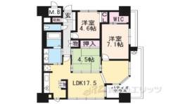 アメニティ南草津Ⅶ間取り図面