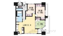 アメニティ南草津Ⅶ間取り図面