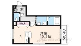 メイユール二条間取り図面