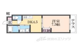 サクシード深草間取り図面