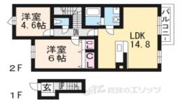 ラフィネシャトー間取り図面