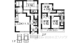 貸家間取り図面