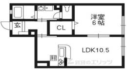クレアモントハイツＢ棟間取り図面