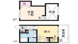 セレソレイユ金閣寺道間取り図面
