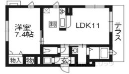 エスポワール八番館間取り図面
