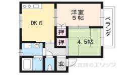 多田ハイツ２間取り図面
