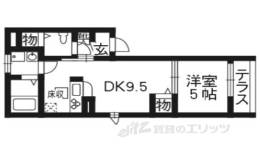 シャーメゾン東山間取り図面