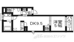 シャーメゾン東山間取り図面