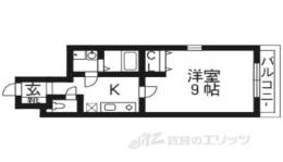 グランレブリー御所西間取り図面