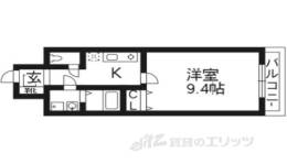グランレブリー御所西間取り図面