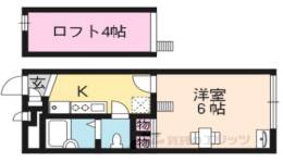 レオパレス円町間取り図面