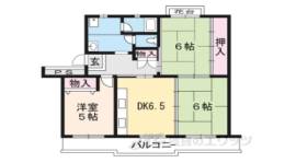 グリーンタウン槇島２０２号棟間取り図面