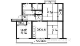 グリーンタウン槇島２０３号棟間取り図面