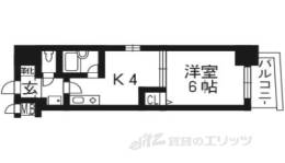 エスリード京都河原町第3間取り図面