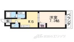 サクシード西院間取り図面
