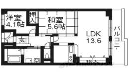 ミュー花水木弐番館間取り図面