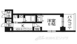 エステムプラザ京都三条大橋間取り図面