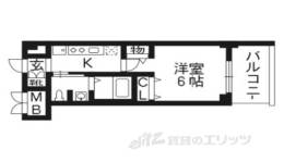 エステムプラザ京都三条大橋間取り図面