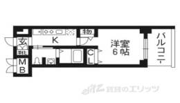 エステムプラザ京都三条大橋間取り図面