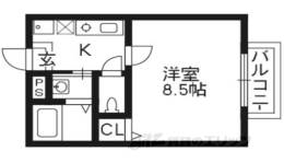 アークリード五条堀川間取り図面