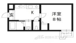 アークリード五条堀川間取り図面