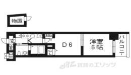 エステムプラザ京都三条大橋間取り図面