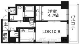 都壱番館　三条堀川間取り図面