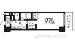 クリスタルグランツ西大路御池間取り図面