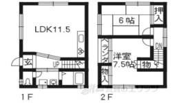 貸家間取り図面
