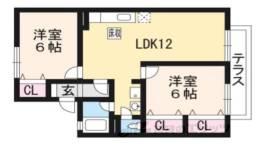 コンフォールＫ間取り図面
