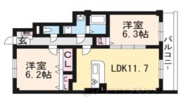 ぺルル寺門間取り図面