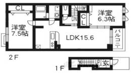フォレスタ１間取り図面
