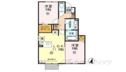 カーサクレール間取り図面