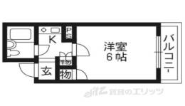 ＤＥＴＯＭ－１烏丸鞍馬口202間取り図面