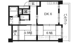 イストワール御所東間取り図面
