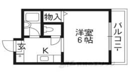 サンラック二条間取り図面