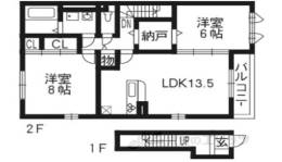 ケーズコート間取り図面