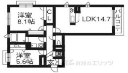 Ｌａ　ｃａｓａ　ｐｕｌｉｔａ間取り図面